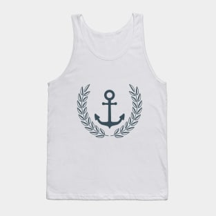 anchor captain Tank Top